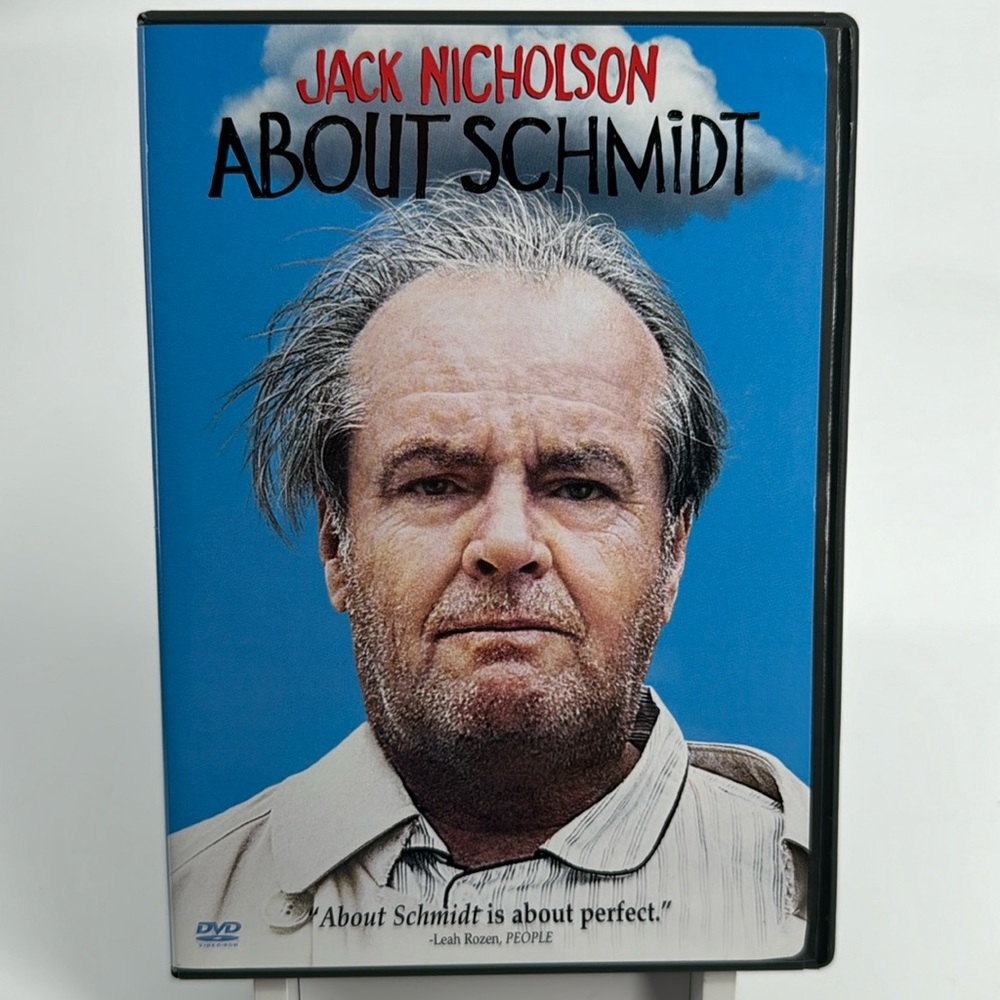 About Schmidt on DVD.